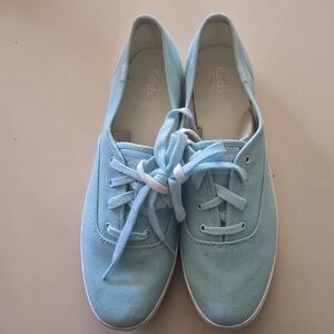 New Keds Light Blue Canvas Sneakers – Women’s Size 10